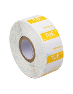 Etiquettes alimentaires jaune Hygiplas 24mm - Lot de 1000 2