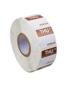 Etiquettes alimentaires code couleur marron Hygiplas 24mm - Lot 1000 2