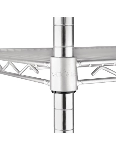 Etagère modulaire 4 niveaux Vogue 915x460mm - 220kg