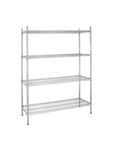 Etagère modulaire 4 niveaux Vogue - 280kg