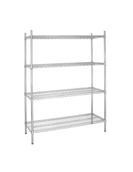 Etagère modulaire 4 niveaux Vogue - 280kg