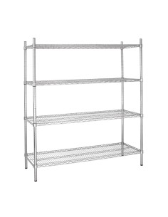 Etagère modulaire Vogue 4 niveaux 457mm - 340 kg