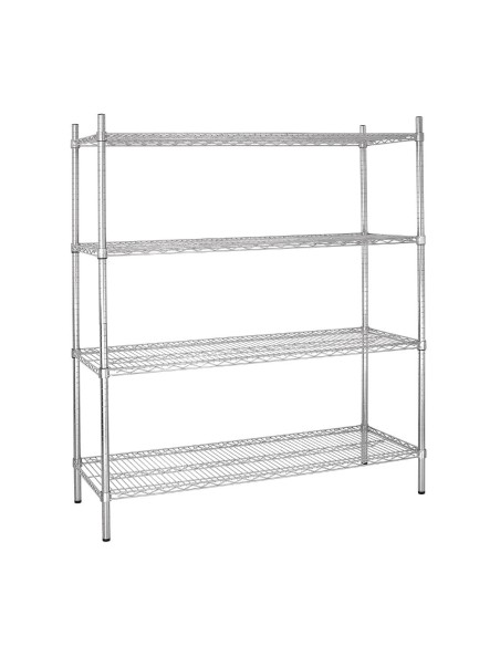 Etagère modulaire Vogue 4 niveaux 457mm - 340 kg