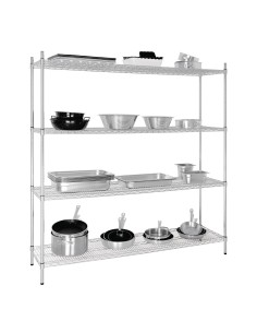 Etagère modulaire Vogue 4 niveaux 457mm - 340 kg 2