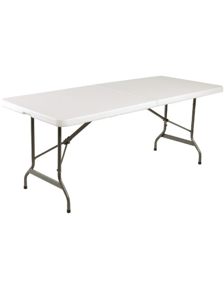 Table pliante Bolero blanche 1,8 m - 200 kg - CHR