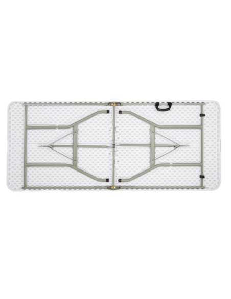 Table pliante Bolero blanche 1,8 m - 200 kg - CHR
