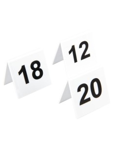 Lot de numéros de table Olympia 11-20 - Beaumont