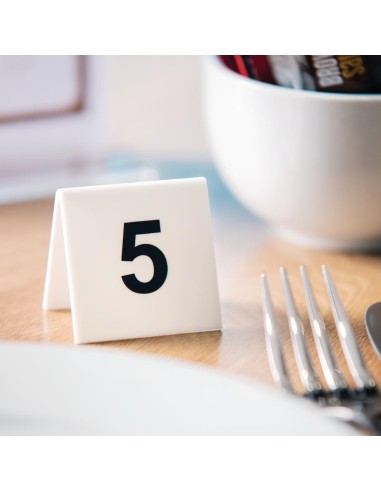 Lot de 10 numéros de table Olympia 1-10 - Beaumont