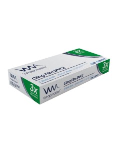 Recharges film fraîcheur Wrapmaster 300m x 450mm - lot de 3 2