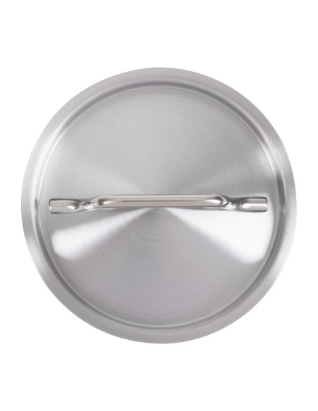 Couvercle inox Vogue 140mm - durable et compatible induction