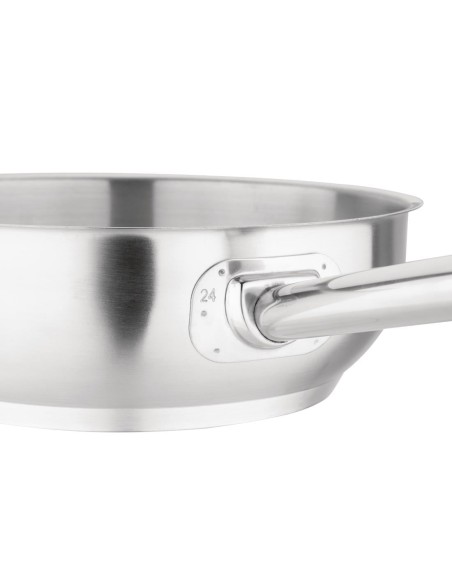Sauteuse inox Vogue 3,3 L - 24 cm - Induction