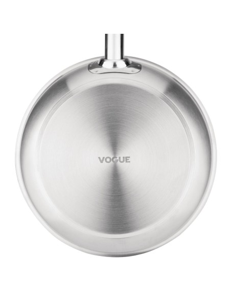 Poêle induction inox 240 mm Vogue - 2,2 L