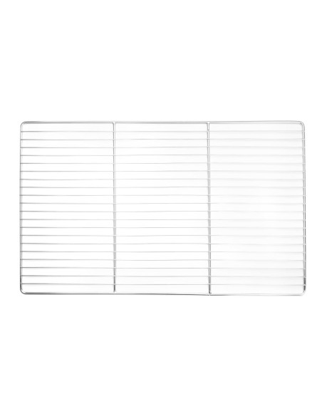 Grille de four inox Vogue 53x32 cm - jusqu'à 300°C