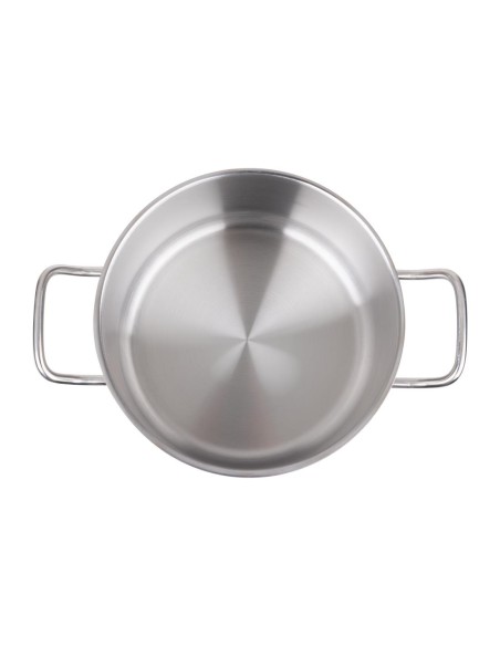 Braisière inox Vogue 240mm - 7,2 L compatible induction