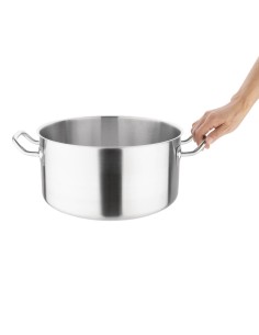 Braisière inox Vogue 320mm - 12,5 L 2