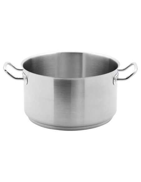 Braisière inox Vogue 280mm - 9,5 L, compatible induction