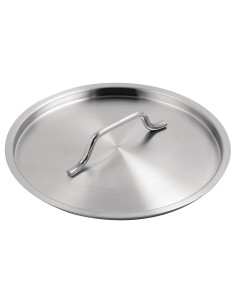 Couvercle inox Vogue 200mm - robuste et compatible FC095