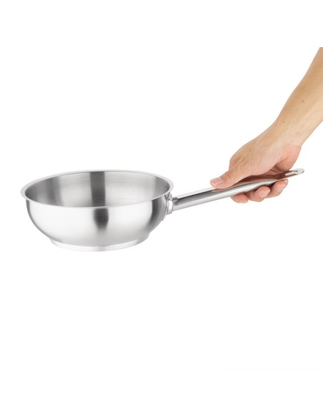 Sauteuse en inox Vogue 1,8 L - compatible induction
