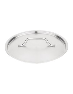 Couvercle inox Vogue 240mm - robuste et compatible FC096