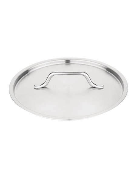 Couvercle inox Vogue 240mm - robuste et compatible FC096