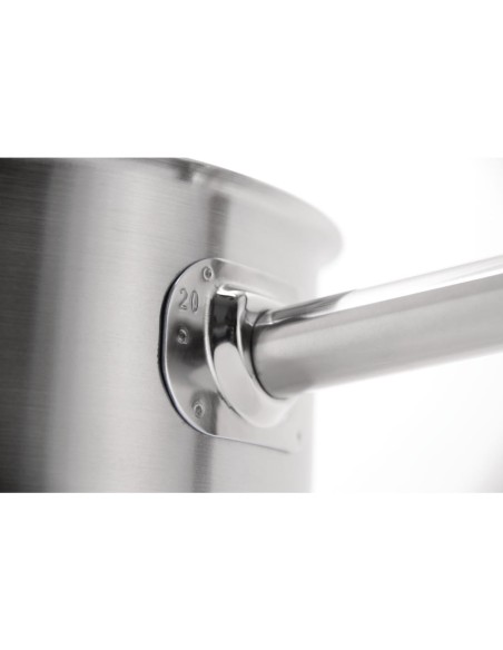 Casserole inox Vogue 8L - compatible induction