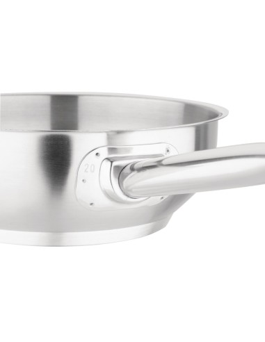 Sauteuse en inox Vogue 1,8 L - compatible induction