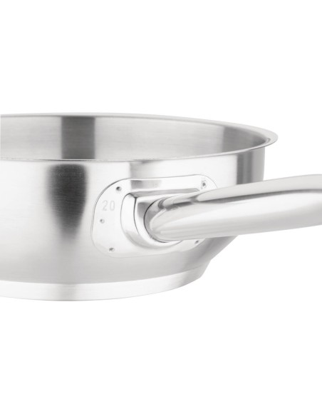Sauteuse en inox Vogue 1,8 L - compatible induction