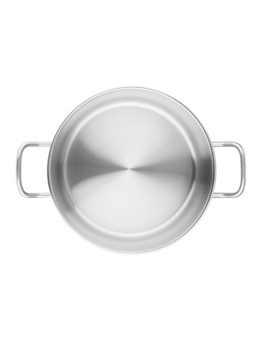 Braisière inox Vogue 280mm - 9,5 L, compatible induction
