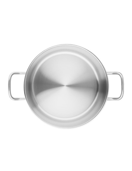 Braisière inox Vogue 280mm - 9,5 L, compatible induction