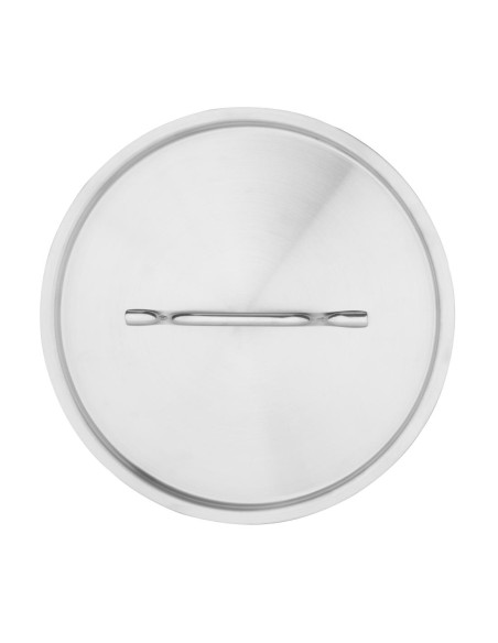 Couvercle inox Vogue 200mm - robuste et compatible FC095