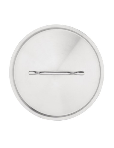 Couvercle inox Vogue 240mm - robuste et compatible FC096