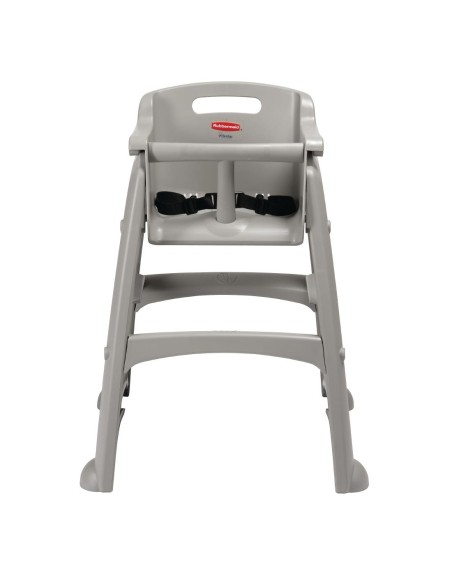 Chaise haute empilable platine Rubbermaid