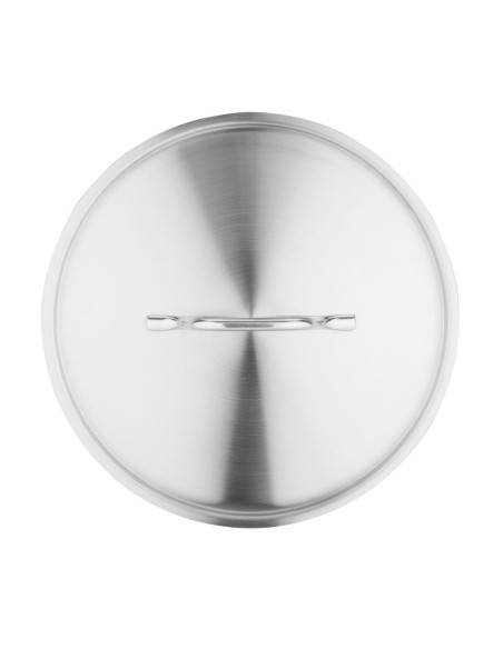 Couvercle inox Vogue 280 mm - robuste et polyvalent