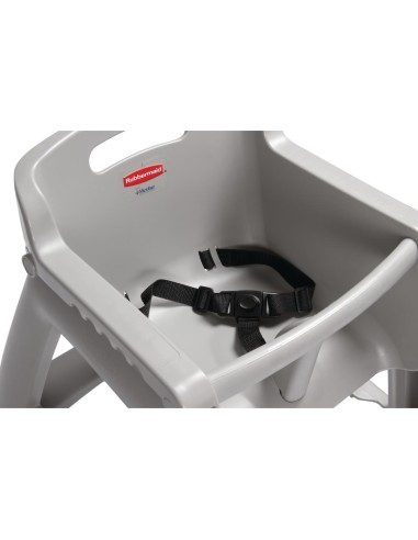 Chaise haute empilable platine Rubbermaid