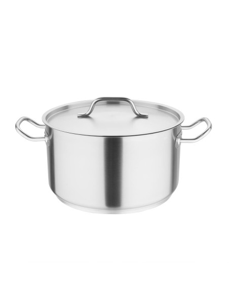 Couvercle inox Vogue 280 mm - robuste et polyvalent