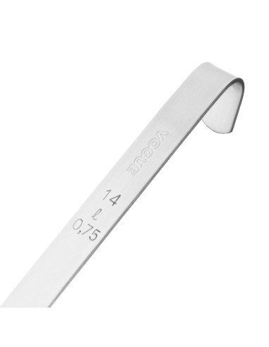 Louche Vogue 750 ml en inox - Contrôle précis des portions