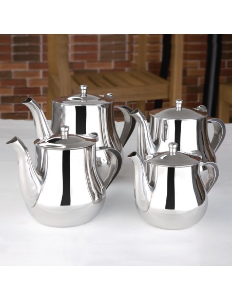 Théière marocaine Olympia 1 L en inox - Élégance et robustesse