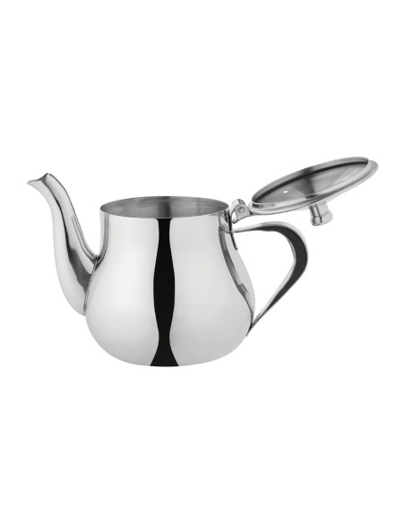 Théière inox marocaine Olympia 500 ml - Élégance et praticité