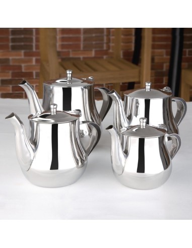 Théière inox marocaine Olympia 500 ml - Élégance et praticité