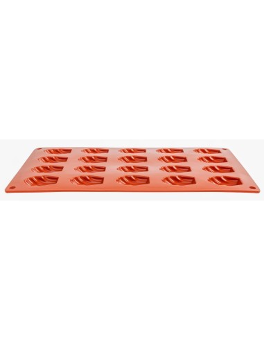 Plaque 20 mini-madeleines en silicone Pavoni Formaflex GN 1/3