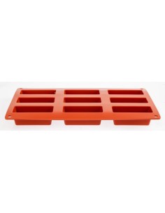 Plaque 9 gâteaux en silicone Pavoni Formaflex - GN 1/3
