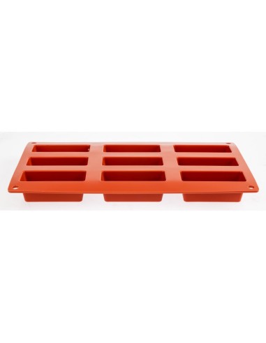 Plaque 9 gâteaux en silicone Pavoni Formaflex - GN 1/3