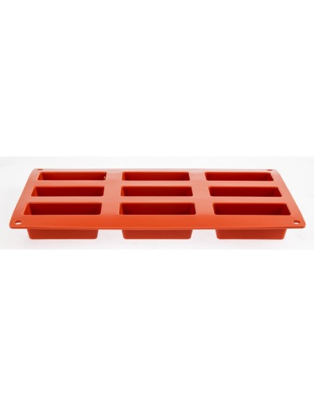 Plaque 9 gâteaux en silicone Pavoni Formaflex - GN 1/3