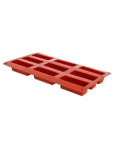 Plaque 9 gâteaux en silicone Pavoni Formaflex - GN 1/3 2