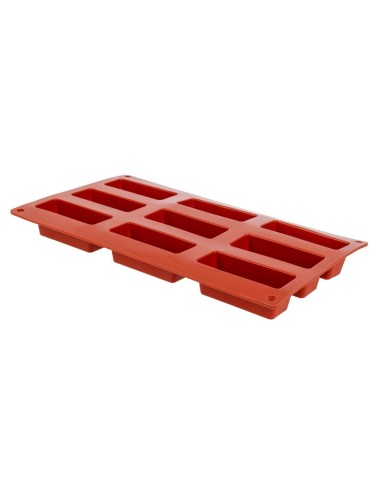 Plaque 9 gâteaux en silicone Pavoni Formaflex - GN 1/3