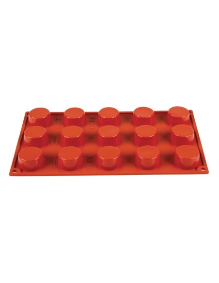 Plaque 15 petits-fours silicone Pavoni Formaflex GN 1/3