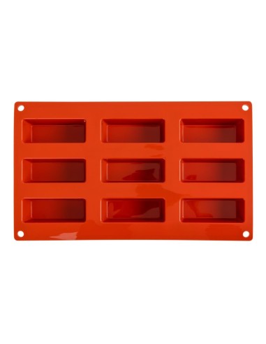 Plaque 9 gâteaux en silicone Pavoni Formaflex - GN 1/3