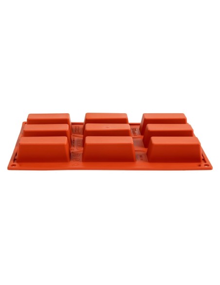 Plaque 9 gâteaux en silicone Pavoni Formaflex - GN 1/3