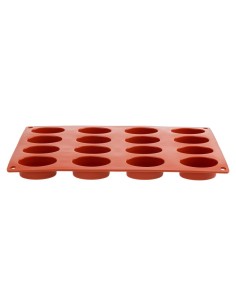 Plaque 16 ovales silicone Pavoni Formaflex GN 1/3