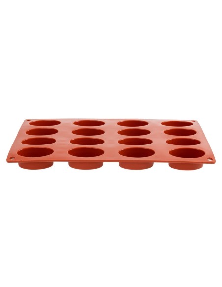 Plaque 16 ovales silicone Pavoni Formaflex GN 1/3